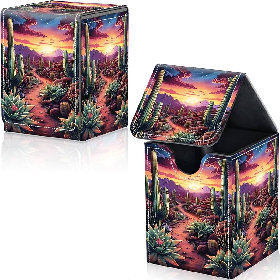 Amazon.com: Qindaiwen Card Deck Box for Trading Cards, MTG Deck